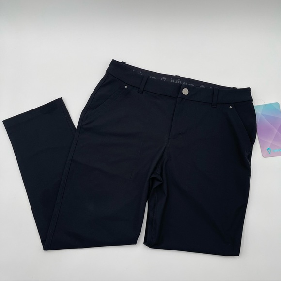 Ivivva Lululemon Kids Match Driver Pants Girls Golf Black 14 NWT *READ* - Picture 1 of 10
